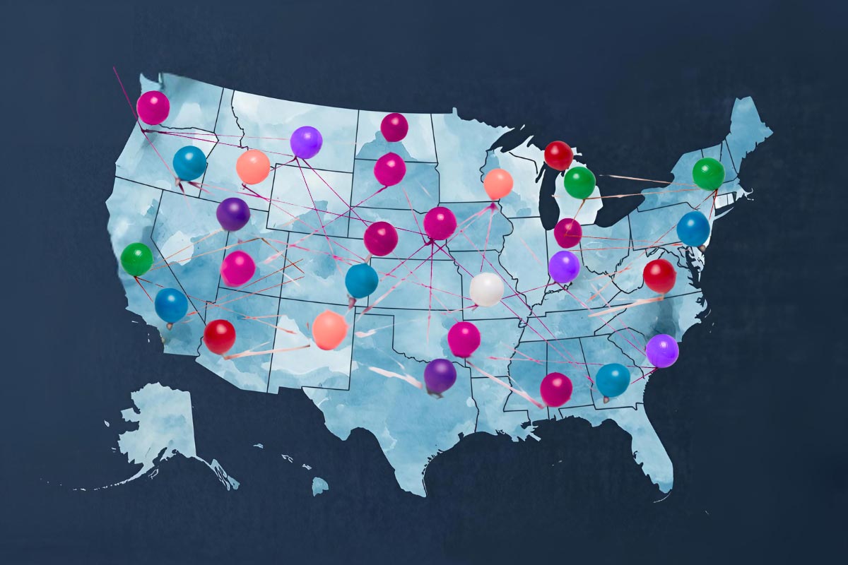 us map with it rollouts pinned across the states