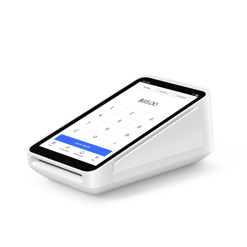 Square payment terminal used in a Great Expressions Dental Centers technology rollout supported by MellinTech.